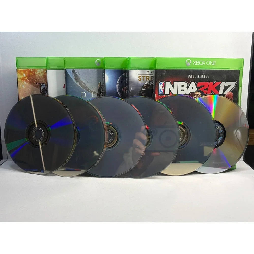 Xbox One Game Lot Battlefield 1 Anthem Destiny FIFA 18 NBA 2K17 NBA Live 18  NM